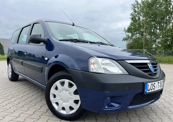 Dacia Logan cena 4500 przebieg: 144817, rok produkcji 2008 z Świdnica małe 379